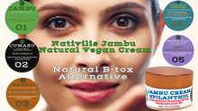 Load image into Gallery viewer, Nativilis Jambu Spilanthol Cream Natural B-tox Alternative Day Night Anti-Aging Skincare Deep Hydration Moisturizing Copaiba
