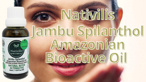 NativilisNativilis Jambu Spilanthol Amazonian Bioactive Oil - Spilanthes Acmella Oleracea Extract - 100% Natural and Pure Botox Alternative - Relax facial muscles reduce wrinkles and fine lines improve skin firmness antioxidant properties Copaiba - 30 m