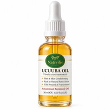 Load image into Gallery viewer, Nativilis Ucuuba Oil – 100% Pure Virola Surinamensis Seed Oil – Cold Pressed &amp; Fractionated – 30 ml
