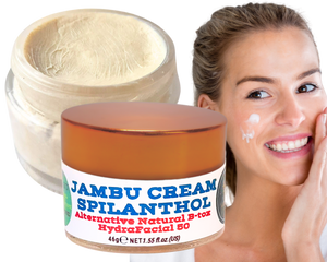 Nativilis Jambu Spilanthol Cream Natural B-tox Alternative Day Night Anti-Aging Skincare Deep Hydration Moisturizing Copaiba