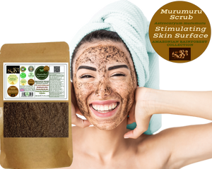 Nativilis Murumuru Scrub 150 Grams (Astrocaryum murumuru) Amazonian Rainforest Collection - 100% natural exfoliating agent improves blood circulation stimulating skin surface - removes dead skin cells - Copaiba 150G