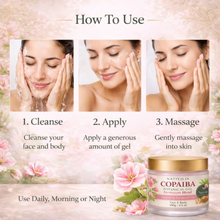 Load image into Gallery viewer, Nativilis Copaiba Gel with Geranium Blend – 100% Natural Multipurpose Gel (Face, Skin, Body)
