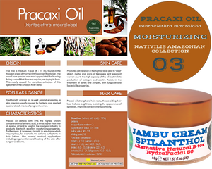 Nativilis Jambu Spilanthol Cream Natural B-tox Alternative Day Night Anti-Aging Skincare Deep Hydration Moisturizing Copaiba