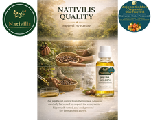 Load image into Gallery viewer, Nativilis Organic Jojoba Golden Carrier Oil (Simmondsia chinensis) Hair, Face &amp; Skin Natural Cold Pressed

