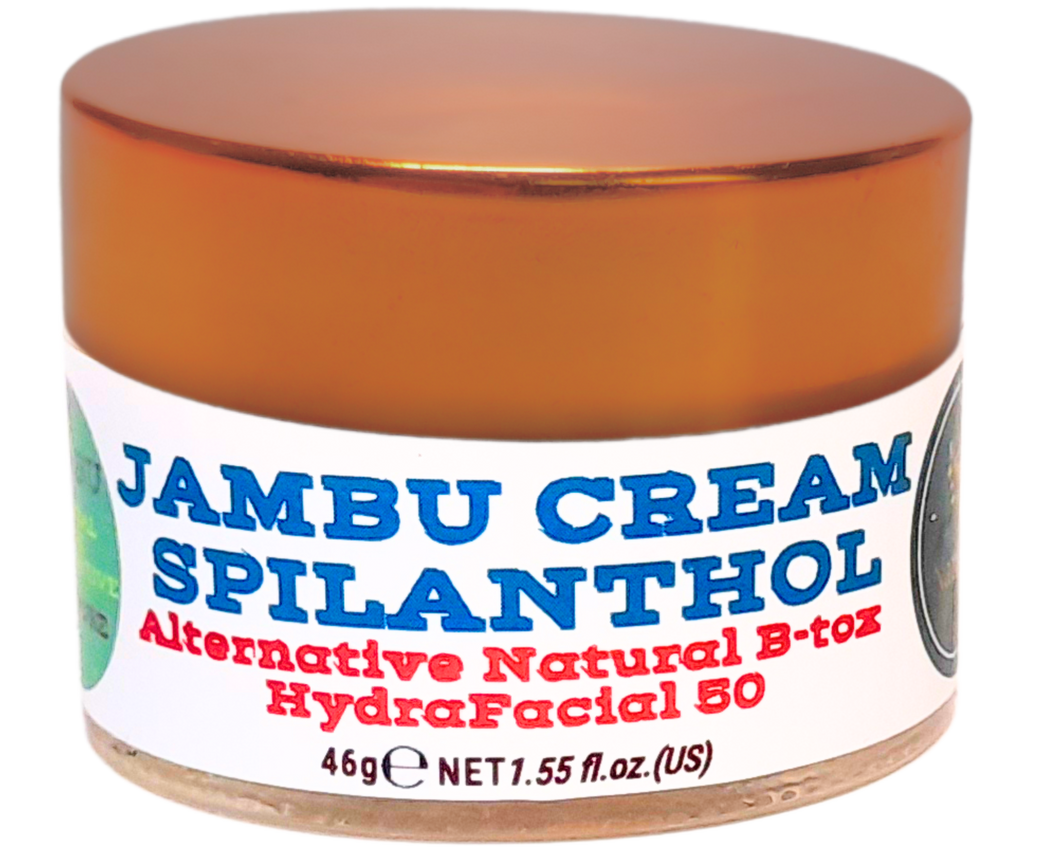Nativilis Jambu Spilanthol Cream Natural B-tox Alternative Day Night Anti-Aging Skincare Deep Hydration Moisturizing Copaiba