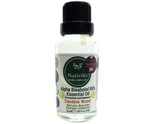 Load image into Gallery viewer, Nativilis Candeia Essential Oil Natural Alpha Bisabolol 95% (Eremanthus erythropappus) - Sesquiterpene – Vegan - Antibacterial Anti-inflammatory - Skin-Smoothing - Wound Healing Nociceptive Properties - Copaiba
