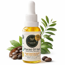 Load image into Gallery viewer, Pracaxi Oil – Pure Amazon Rainforest Hair Oil, Anti-Frizz Serum &amp; Deep Hydration for Smooth, Shiny Hair &amp; Scalp (30 ml)
