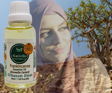 Load image into Gallery viewer, Nativilis Frankincense Carterii Olibanum Oil Oman (Boswellia Carterii ) - natural anti-acne anti-wrinkle improve oral hygiene prevent gum disease antibacterial properties - Copaiba properties 30ml Media 1 of 36
