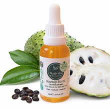 Load image into Gallery viewer, Nativilis Amazonian Soursop Graviola Guanabana Virgin Natural Bio Skin and Hair Oil (Annona muricata- Brazilian paw-paw)
