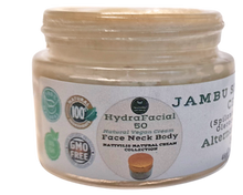 Load image into Gallery viewer, Nativilis Jambu HydraFacial 50 Natural Vegan Cream Face Neck Body - Cumaru Concentrated + Cupuacu Butter + Pracaxi Oil + White Clay Natural Botox Alternative Anti-Aging Skincare Moisturizing Copaiba
