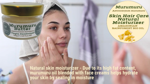 Nativilis Murumuru Collection Oil - Butter - Scrub (Astrocaryum murumuru) Amazonian Rainforest - Skin Hair Care Natural Moisturizer – Less frizzy hair - Won’t clog your pores – Copaiba properties