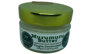 Nativilis Murumuru Butter Virgin Deodorized (Astrocaryum murumuru) – Less frizzy hair - Won’t clog your pores – Copaiba properties - FG