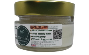 Nativilis Murumuru Butter Virgin Deodorized (Astrocaryum murumuru) – Less frizzy hair - Won’t clog your pores – Copaiba properties - FG