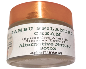 Nativilis Jambu HydraFacial 50 Natural Vegan Cream Face Neck Body - Cumaru Concentrated + Cupuacu Butter + Pracaxi Oil + White Clay Natural Botox Alternative Anti-Aging Skincare Moisturizing Copaiba