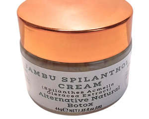 Nativilis Jambu HydraFacial 50 Natural Vegan Cream Face Neck Body - Cumaru Concentrated + Cupuacu Butter + Pracaxi Oil + White Clay Natural Botox Alternative Anti-Aging Skincare Moisturizing Copaiba