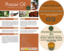 Load image into Gallery viewer, Nativilis HydraFacial 50 Natural Vegan Cream Face Neck Body - Jambu + Cumaru Concentrated + Cupuacu Butter + Pracaxi Oil + White Clay Day Night Anti-Aging Skincare Deep Hydration Moisturizing Copaiba
