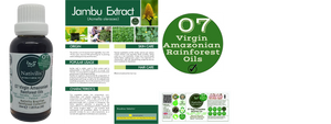 Nativilis 07 Virgin Amazonian Rainforest Oils 30 ml - ACAI - BACABA - BACURI – JAMBU - MULATEIRO - PATAUA – UCUUBA - enriched seven vegetable facial oils for skin care powerful anti-aging COPAIBA properties Media 31 of 37