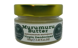 Nativilis Murumuru Butter Virgin Deodorized (Astrocaryum murumuru) – Less frizzy hair - Won’t clog your pores – Copaiba properties - FG