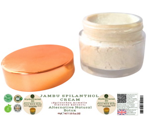 Nativilis Jambu HydraFacial 50 Natural Vegan Cream Face Neck Body - Cumaru Concentrated + Cupuacu Butter + Pracaxi Oil + White Clay Natural Botox Alternative Anti-Aging Skincare Moisturizing Copaiba