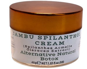 Nativilis Jambu HydraFacial 50 Natural Vegan Cream Face Neck Body - Cumaru Concentrated + Cupuacu Butter + Pracaxi Oil + White Clay Natural Botox Alternative Anti-Aging Skincare Moisturizing Copaiba
