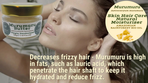 Nativilis Murumuru Collection Oil - Butter - Scrub (Astrocaryum murumuru) Amazonian Rainforest - Skin Hair Care Natural Moisturizer – Less frizzy hair - Won’t clog your pores – Copaiba properties