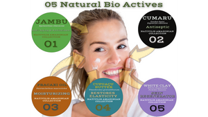Nativilis Jambu HydraFacial 50 Natural Vegan Cream Face Neck Body - Cumaru Concentrated + Cupuacu Butter + Pracaxi Oil + White Clay Natural Botox Alternative Anti-Aging Skincare Moisturizing Copaiba