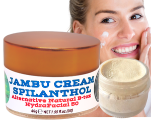 Nativilis Jambu Spilanthol Cream Natural B-tox Alternative Day Night Anti-Aging Skincare Deep Hydration Moisturizing Copaiba