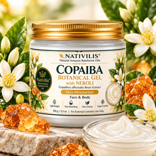 Load image into Gallery viewer, Nativilis Copaiba and Neroli Botanical Gel 100g – moisturising face and body gel
