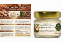 Load image into Gallery viewer, Nativilis Murumuru Butter Virgin Deodorized (Astrocaryum murumuru) Amazonian Rainforest Collection - Skin Hair Care Natural Moisturizer – Less frizzy hair - Won’t clog your pores – Copaiba properties
