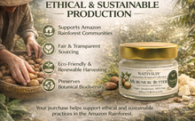 Load image into Gallery viewer, Nativilis Murumuru Butter Virgin Deodorized (Astrocaryum murumuru) Amazonian Rainforest Collection - Skin Hair Care Natural Moisturizer – Less frizzy hair - Won’t clog your pores – Copaiba properties
