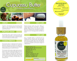 Nativilis BEHENIC ACID enriched from 04 Amazonian Rainforest Bio Oil - PATAUA PRACAXI MURUMURU CUPUACU- boosts hydration levels, reducing frizz and curl volume, leaving hair shiny - Copaiba Media 1 of 17