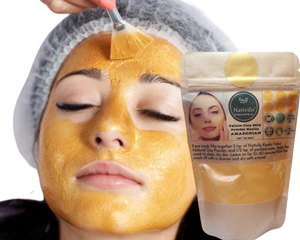 Nativilis Amazonian Yellow Clay Mild Powder Kaolin - Natural Facial Body Mask – Absorb Less Oil Perfect for Sensitive Dry Skin – Increased Collagen – Skin Remineralize - Copaiba benefits
