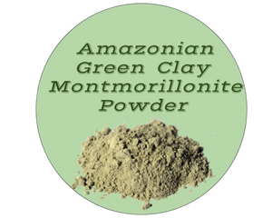 Nativilis Amazonian Green Montmorillonite Powder Clay - Natural Facial Hair Body Mask – oily and acne-prone skin restoring balance skin PH levels – Best known most used - Copaiba benefits