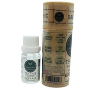 Load image into Gallery viewer, Nativilis Organic Tea Tree Essential Oil (Melaleuca alternifolia) - 100% Natural - 10ml - (GC/MS Tested)
