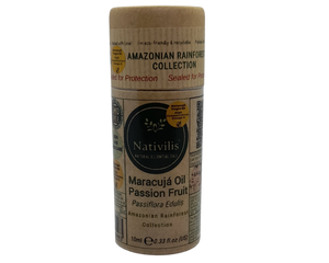 Nativilis Virgin Maracuja Passion Fruit Oil - (Passiflora Edulis) - Amazonian Rainforest Collection High Concentration Omega 6