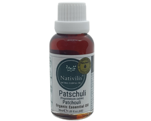 Load image into Gallery viewer, Nativilis Organic Patchouli Essential Oil (Pogostemon cablin) - 100% Natural - 30ml - (GC/MS Tested)

