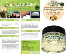 Load image into Gallery viewer, Nativilis Amazonian Raw Cupuacu Butter (Theobroma grandiflorum) - Helps seal in moisture to rehydrate skin and hair increase suppleness and decrease signs of aging like fine lines wrinkles – Copaiba
