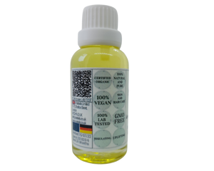 Nativilis Organic Lemongrass Essential Oil (Cymbopogon citratus) - 100% Natural - 30ml - (GC/MS Tested)