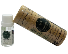 Load image into Gallery viewer, Nativilis Organic Clary Sage Essential Oil (Salvia sclarea) - 100% Natural - 10ml - (GC/MS Tested)
