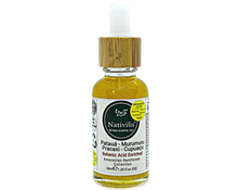 Load image into Gallery viewer, Nativilis BEHENIC ACID enriched from 04 Amazonian Rainforest Bio Oil - PATAUA PRACAXI MURUMURU CUPUACU- boosts hydration levels, reducing frizz and curl volume, leaving hair shiny - Copaiba Media 1 of 17
