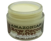 Load image into Gallery viewer, Products Nativilis Amazonian Cocoa Butter Raw (Theobroma cacao) Skin Natural Moisturizer Replenishing skin&#39;s moisture protecting your skin improving elasticity – Copaiba properties
