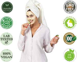 Nativilis Amazonian Yellow Clay Mild Powder Kaolin - Natural Facial Body Mask – Absorb Less Oil Perfect for Sensitive Dry Skin – Increased Collagen – Skin Remineralize - Copaiba benefits