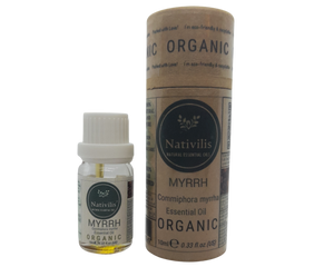 Organic Myrrh Essential Oil | Nativilis Natural Essential Oils