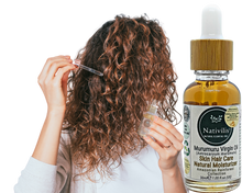 Load image into Gallery viewer, Nativilis Murumuru Virgin Oil (Astrocaryum murumuru) Amazonian Rainforest Collection - Skin Hair Care Natural Moisturizer – Less frizzy hair - Won’t clog your pores – Copaiba properties
