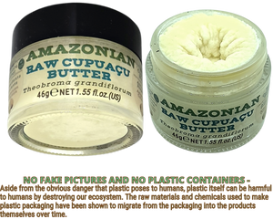 Nativilis Amazonian Raw Cupuacu Butter (Theobroma grandiflorum) - Helps seal in moisture to rehydrate skin and hair increase suppleness and decrease signs of aging like fine lines wrinkles – Copaiba