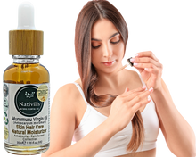 Load image into Gallery viewer, Nativilis Murumuru Virgin Oil (Astrocaryum murumuru) Amazonian Rainforest Collection - Skin Hair Care Natural Moisturizer – Less frizzy hair - Won’t clog your pores – Copaiba properties
