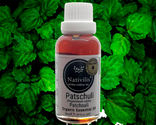 Load image into Gallery viewer, Nativilis Organic Patchouli Essential Oil (Pogostemon cablin) - 100% Natural - 30ml - (GC/MS Tested)
