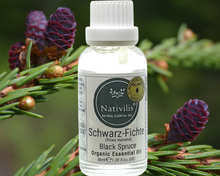 Load image into Gallery viewer, Nativilis Organic Black Spruce Essential Oil (Picea mariana) - 100% Natural - 30ml - (GC/MS Tested)
