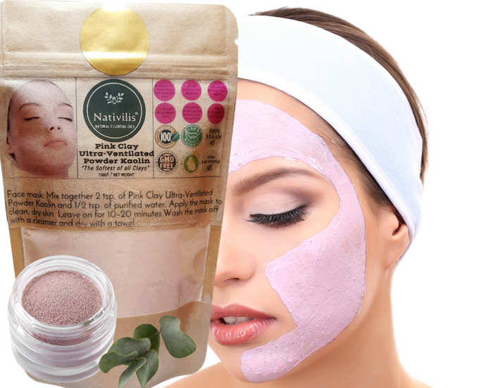Kaolin Clay Powder | Kaolin Powder | Nativilis Natural Essential Oils
