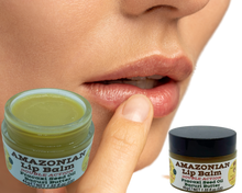 Load image into Gallery viewer, Nativilis AMAZONIAN LIP BALM DOUBLE ACTION FORMULA WITH PRACAXI SEED OIL (Pentaclethra macroloba) + BACURI BUTTER (Platonia insignis) Moisturises Dry Lips and Heals Chapped Lips - Toned Lips - Copaiba
